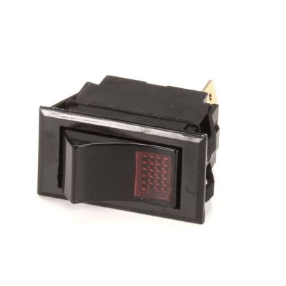 Picture of Anets 60046201 Switch,rocker Spst (1-0) 125V Red Lt
