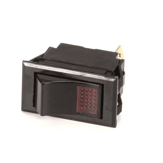 Picture of Anets 60046201 Switch,rocker Spst (1-0) 125V Red Lt