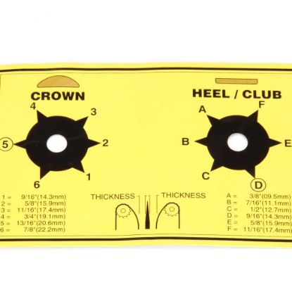 Picture of Antunes 1001118 Label, Dial Compression