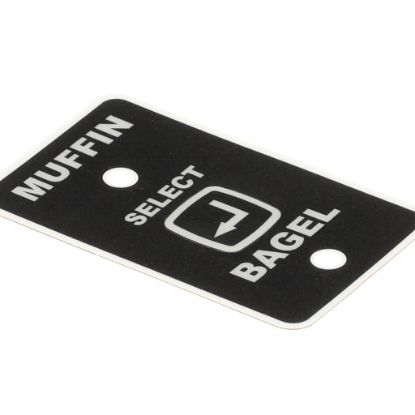 Picture of Antunes 1001572 Label, Mufffin & Bagel