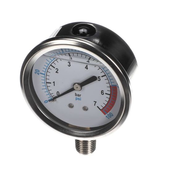 Picture of Antunes 7002619 Gauge, 100Psi, 2.5""Gf, Btmmn