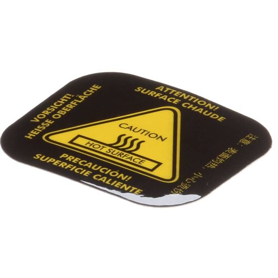 Picture of Alto Shaam LA-3087 Label,caution,hot,warning