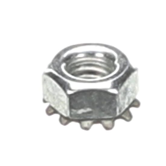 Picture of Alto Shaam NU-36319 Nut, M4, Keps, Zinc Plated