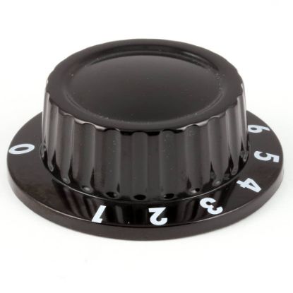 Picture of APW Wyott 2R-56505 Knob, Black Plain (1 To 10)