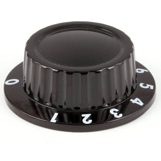 Picture of APW Wyott 2R-56505 Knob, Black Plain (1 To 10)