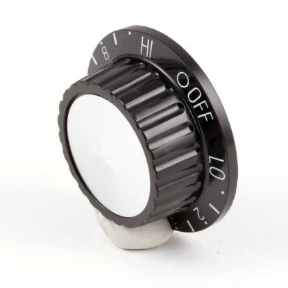 Picture of APW Wyott 2R-8730710 Knob, Appliance Black W/insert
