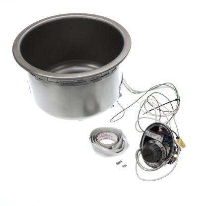 Picture of APW Wyott 3P-SM5011DS 11 Quart Round Warmer, T-stat W/ Drain
