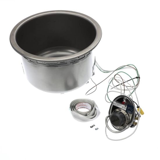 Picture of APW Wyott 3P-SM5011DS 11 Quart Round Warmer, T-stat W/ Drain
