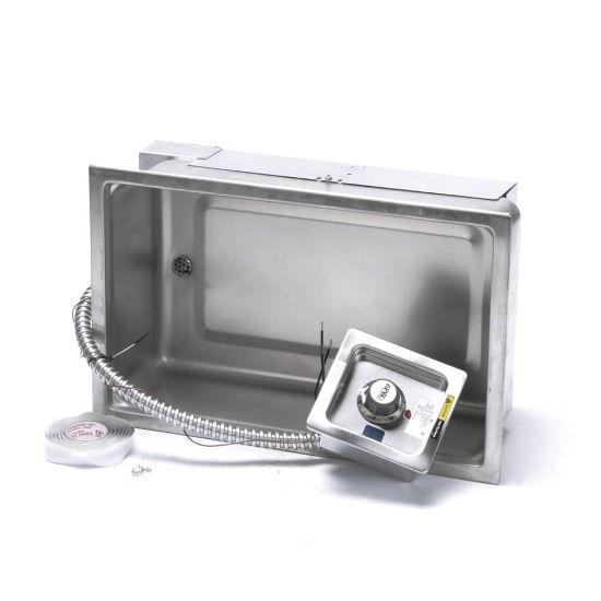 Picture of APW Wyott 3P-TM90DULS-120 Element Pan Assembly W/drain