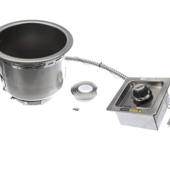 Picture of APW Wyott 3P-SM507DULS120 Round Warmer 7Qt T-stat Contl