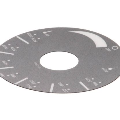 Picture of APW Wyott AS-8706225 Decal-dial Plate Electric