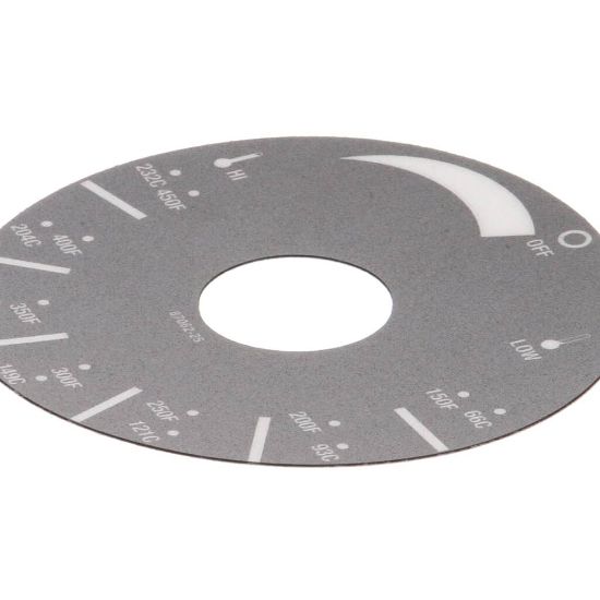 Picture of APW Wyott AS-8706225 Decal-dial Plate Electric