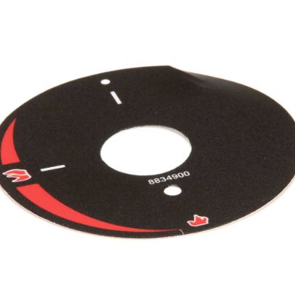 Picture of APW Wyott AS-8834900 Decal;dial Plate Manual Gas Valve