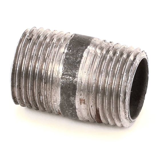 Picture of Bakers Pride 2K-N5019A Nipple; 1/2 X 1-1/4; Blk Pipe
