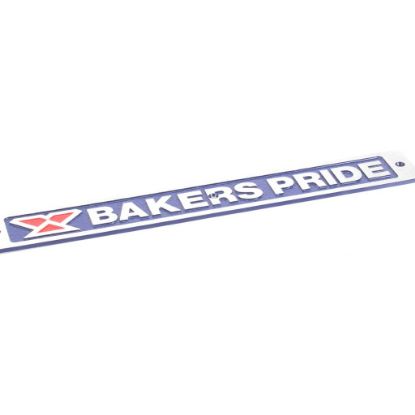 Picture of Bakers Pride 2M-U1043A Nameplate; Bakers Pride; Blue[