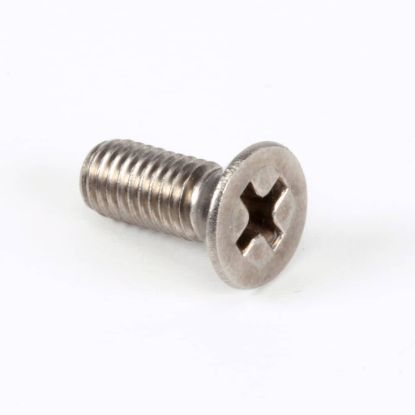 Picture of Bakers Pride AS-Q1477A Screw; 10-32 X 1/2;Flat Hd;ss;