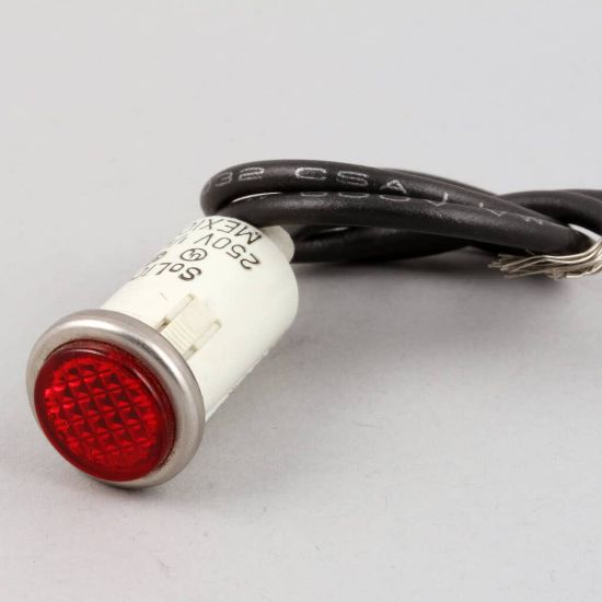 Picture of Bakers Pride AS-P1168A Indicator Lamp; Red 1/2;250V;1