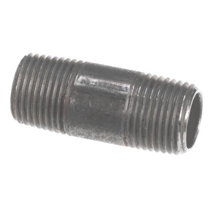 Picture of Bakers Pride N5013A Nipple; 1/2 X 2; Blk Pipe
