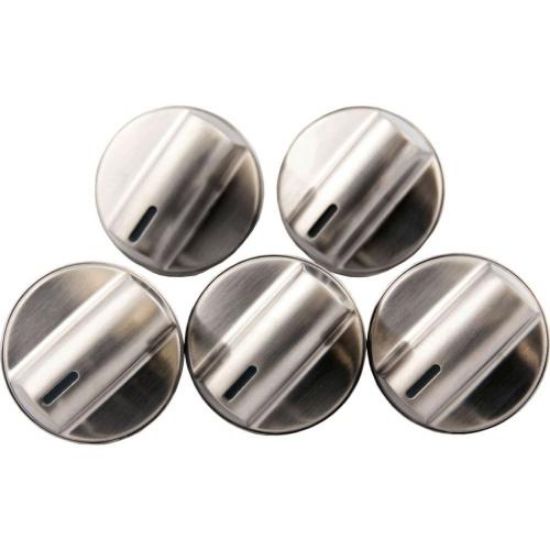 Picture of Bosch 654043 Set Of 5 Chrome Knobs
