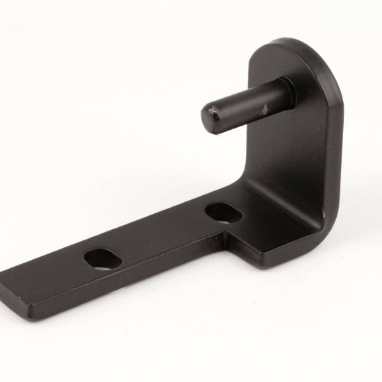 Picture of Beverage Air 401-247A-02 Hinge Bracket Top Lh Black Mt/ur