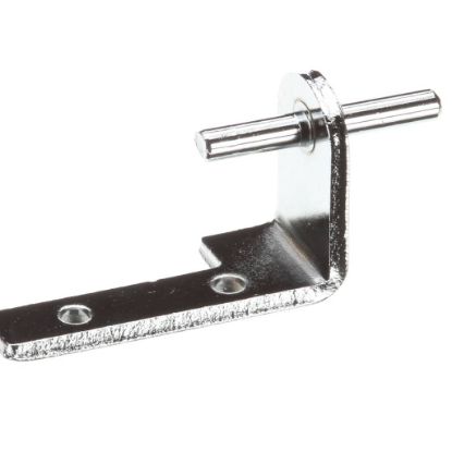 Picture of Beverage Air 401-229A-01 Hinge Bracket Ctr Lh Chrome Mt/ri