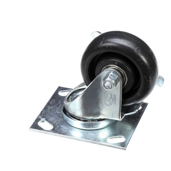 Picture of Beverage Air 401-492B Caster 3 1/2 W/brake Plate