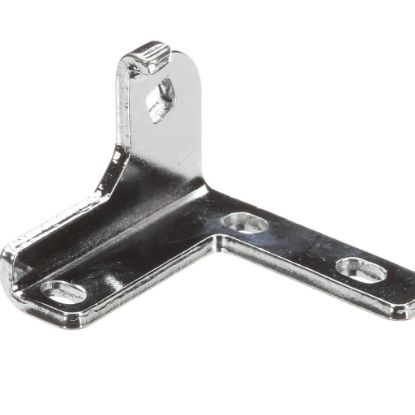 Picture of Beverage Air 401-842D-03 Hinge Bracket- Bot Lh Chrome Lvr