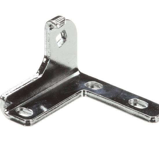 Picture of Beverage Air 401-842D-03 Hinge Bracket- Bot Lh Chrome Lvr