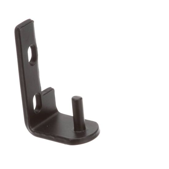 Picture of Beverage Air 401-841D-01 Hinge Bracket- Top Rh Black Mc/lv