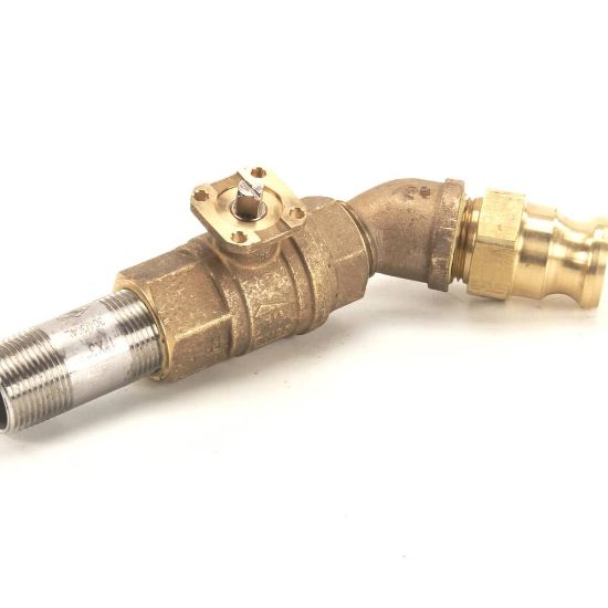 Picture of Blodgett 52183 Dump Drain Assy Kfc W/4 5 Deg