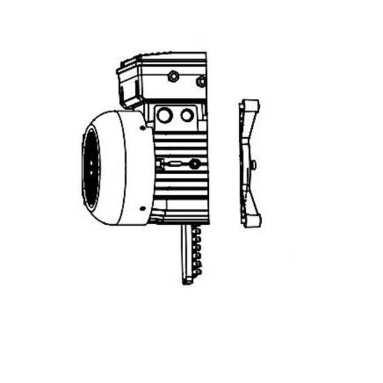 Picture of Blodgett 59189 Motor, Es Gas 208-240Vac