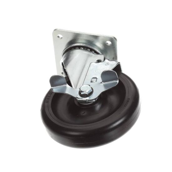 Picture of BKI C0406 Caster, W/5 Top Plate, With Brake