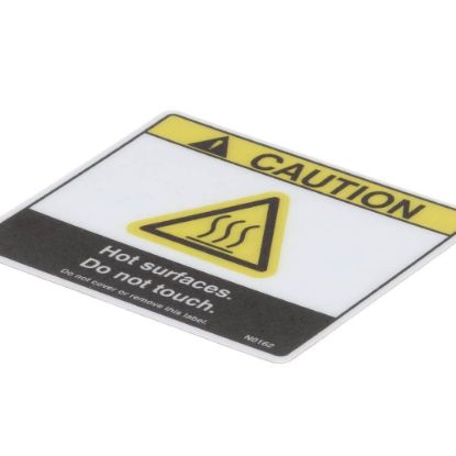 Picture of BKI N0162 Decal, Caution Hot Surfaces