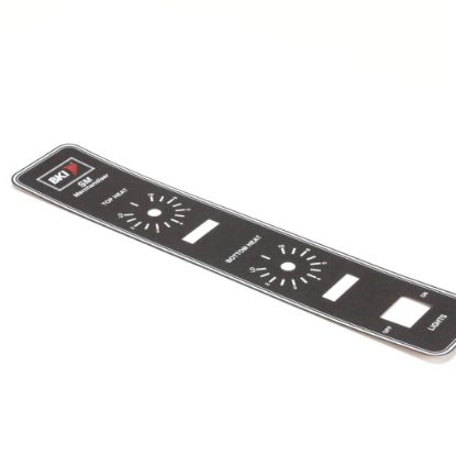 Picture of BKI N0476 Decal, Control Panel, Sm
