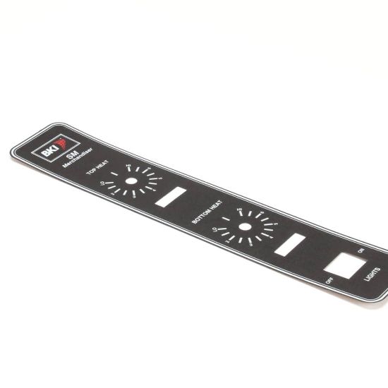 Picture of BKI N0476 Decal, Control Panel, Sm