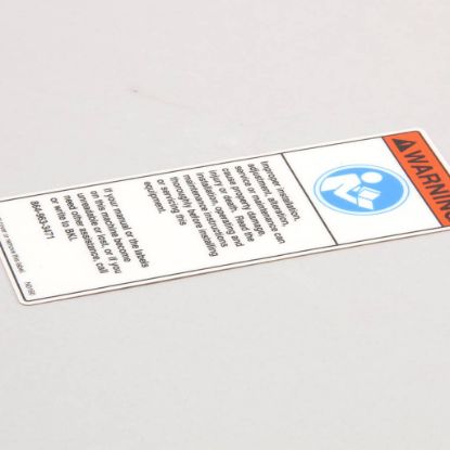 Picture of BKI N0160 Decal, Before Using This Machi