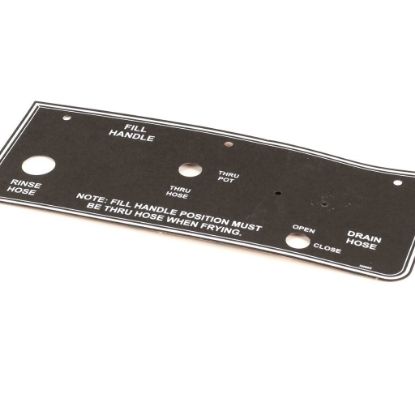 Picture of BKI N0695 Decal, Drain Handle Plate, Fkm/fkg/blf/b