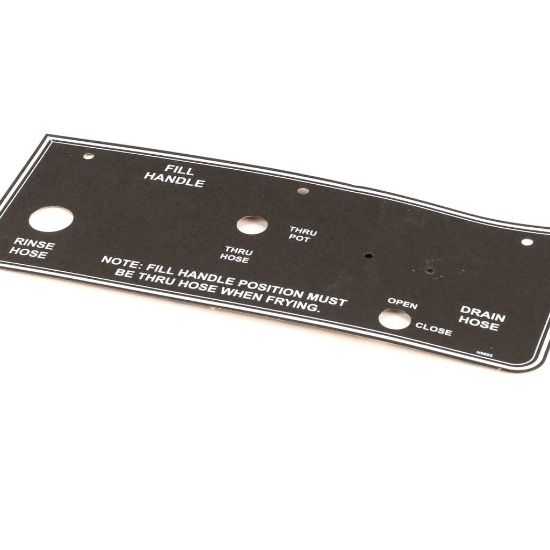 Picture of BKI N0695 Decal, Drain Handle Plate, Fkm/fkg/blf/b