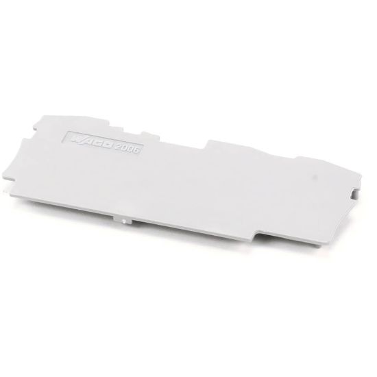 Picture of BKI TB0004 Terminal Block, End Plate, 3 C