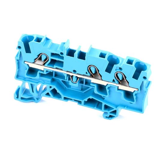 Picture of BKI TB0100 Terminal Block, 3 Conductor, 10 Awg
