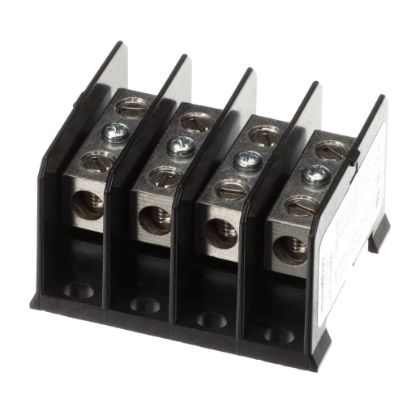 Picture of BKI TB0125 Terminal Block, 4 P, 2-14 Awg,
