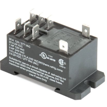 Picture of Turbochef 101279 Relay, Sealed,2p, Dt, 30Amp, Class F, Ul
