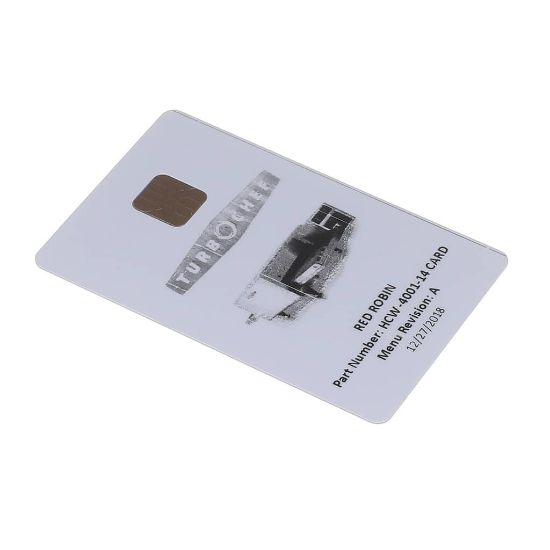 Picture of Turbochef HCW-4001-14CARD Menu Card Programmed Hhc 2620 Red Rob