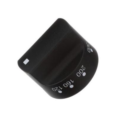 Picture of Bertazzoni 4010444 Electric Thermostat Knob Black