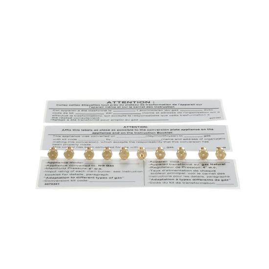 Picture of Bertazzoni 9100129 Conf.ug.g20/10 S3p03 U1 Natural Gas