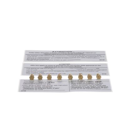 Picture of Bertazzoni 9100201 Kit Nozzles G31/27,5