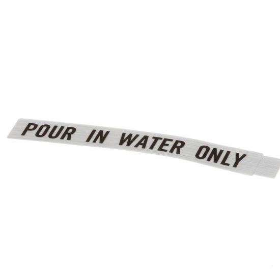 Picture of Bunn 833 Decal, Pour In Water Only