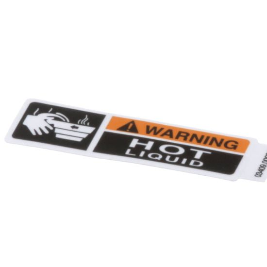 Picture of Bunn 3409.0002 Decal, Warning-hot Liquid