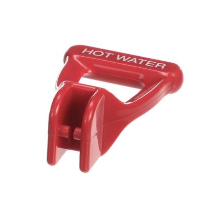 Picture of Bunn 7096.0104 Handle, Faucet Red Hot Water Am