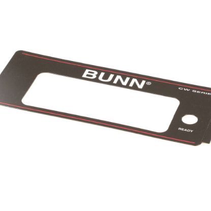 Picture of Bunn 22289.0001 Decal, Control Panel